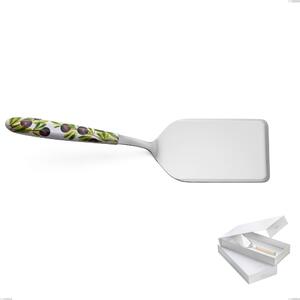 Confezione a libro 1 pezzo pala lasagne Vero Taggia, acciaio 18.0 nickel free, manicatura pbt sublimato acciaio lucido