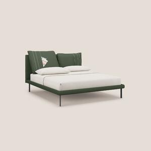 Giselle letto moderno con cuscini testata regolabili con tasche in mic