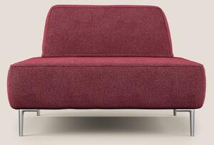 Newton poltrona modulare con schienali movibili T07 rosso