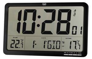 Trevi OM3560RC Black Orologio Parete Tavolo Digitale Radiocontrollato Temperatura Sensore Esterno