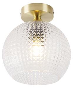 Lampada da soffitto Art Déco intelligente in ottone con Wi-Fi A60 - Sphere