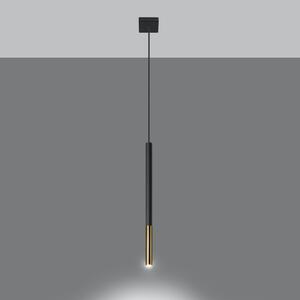 Lampadario a Sospensione MOZAICA 1 G9 Nero/Oro Colore Nero e Oro