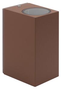 Applique Rettangolare Bidirezionale IP65 - GU10 Corten
