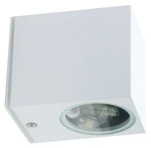 Applique Quadrata Monodirezionale IP65 - GU10 Bianco