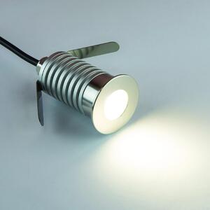 Faretto Segnapasso LED 3W IP67 Acciaio Inox Professional Colore Bianco Naturale 4.000K
