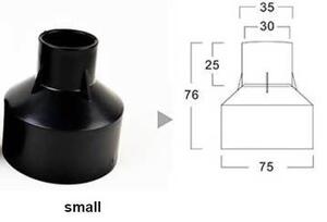 Cassaforma incasso "Small" per faretti segnapasso serie Professional