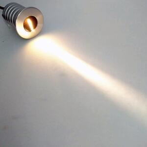 Faretto LED 3W IP67 10° Taglio di Luce Professional Colore Bianco Caldo 2.700K