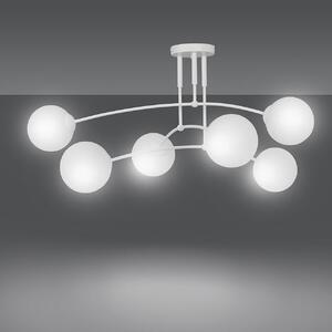 Lampadario a sospensione PREGOS 6 WHITE