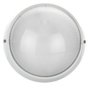 Plafoniera E27 IP54 Bianca Ø258mm Colore Bianco