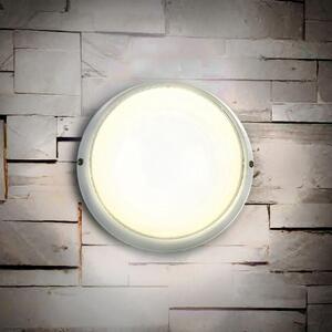 Plafoniera E27 IP54 Bianca Ø258mm Colore Bianco