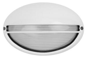 Plafoniera E27 IP54 Bianca 214x142mm mod. Palpebra Colore Bianco