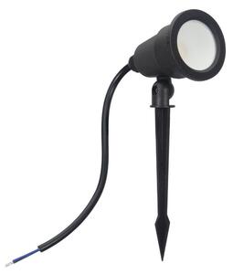 Faretto LED con Picchetto 5W Orientabile Colore Bianco Caldo 3.000K