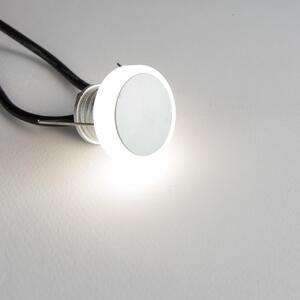 Faretto LED 1W IP65 Tondo Luce Laterale - Professional Colore Bianco Naturale 4.000K