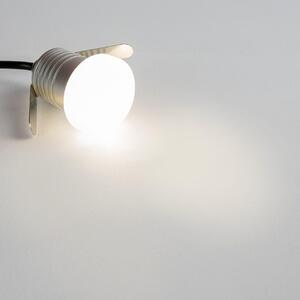 Faretto LED 1W IP65 Tondo Luce Diffusa - Professional Colore Bianco Naturale 4.000K