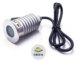 Faretto LED 3W IP67 luce BLU - Professional Colore Blue