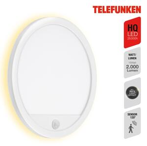 Telefunken 313706TF-LED Applique da esterno con sensore LED/15W/230V IP44
