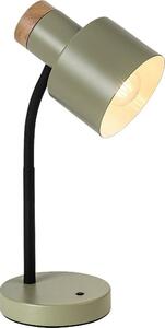 Rabalux 74099 - Lampada da tavolo PASTRO 1xE27/20W/230V kaki