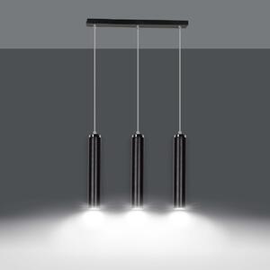 Lampadario a Sospensione in Acciaio 3xGU10 LUNA 3 da interno