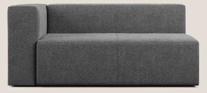 Nettuno modulo angolo/laterale maxi in morbido tessuto bouclè T07 antr