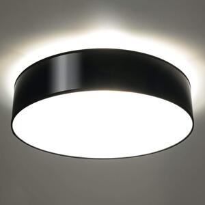 Plafoniera da Soffitto Rotonda in PVC 3xE27 ARENA 45 Nera da interno