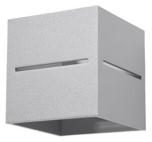 Applique da Parete in Alluminio LOBO G9 Grey Bidirezionale da interno