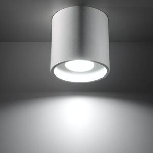 Plafoniera da Soffitto in Alluminio ORBIS 1 GU10 Bianca da Interno