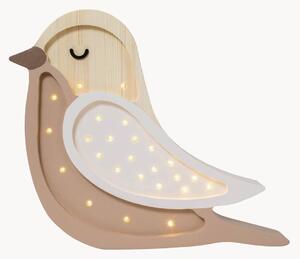 Lampada a LED con luce regolabile, funzione timer e telecomando fatta a mano Bird