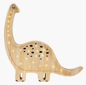 Lampada a LED per cameretta dei bambini fatta a mano con funzione timer e telecomando Diplodocus, luce regolabile