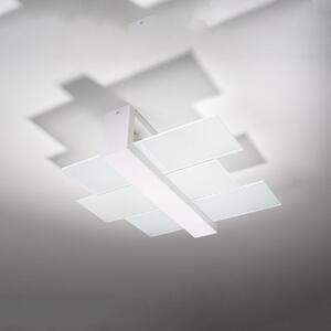 Plafoniera da Soffitto in Legno e Vetro 2xE27 FENIKS 2 da Interno