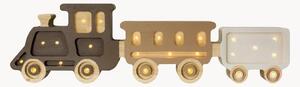 Lampada a LED per cameretta dei bambini fatta a mano con funzione timer e telecomando Train, luce regolabile