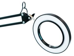 Brilagi - Lampada da tavolo LED dimmerabile con una lente d'ingrandimento LED/12W/5V 3000/4200/6000K nero