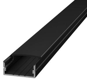 Profilo Slim per Doppia striscia LED 1m e 2m - NERO Variante Lunghezza Profilo 1 metro