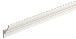 Cornice Pitturabile Convessa per parete per Strisce LED - 2m Variante Lunghezza 2 Metri