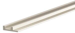 Cornice Pitturabile Piana da parete o soffitto per Strisce LED - 2m Variante Lunghezza 2 Metri