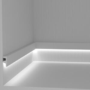 Cornice Pitturabile per Illuminazione Segnapasso per Strisce LED - 2m Variante Lunghezza 2 Metri