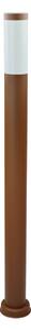 Paletto da Giardino 100cm CORTEN IK06 IP54 base E27