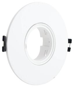 Faretto da Incasso Orientabile Foro Ø75-80mm Bianco