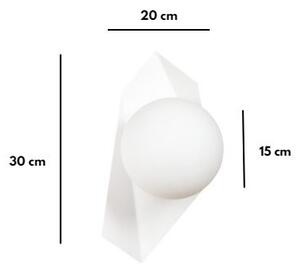Applique DRIFTON K1 WHITE Colore Bianco