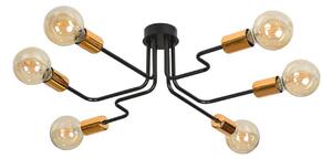 Lampadario HARMONY 6 BLACK da soffitto
