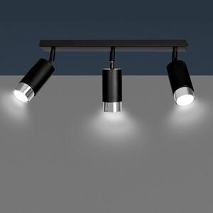 Lampadario Orientabile HIRO 3 BLACK e WHITE da soffitto e parete