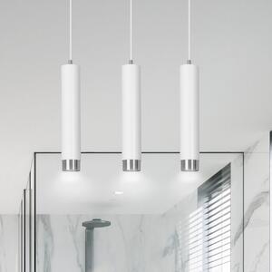 Lampadario a sospensione KIBO 3 BLACK e WHITE