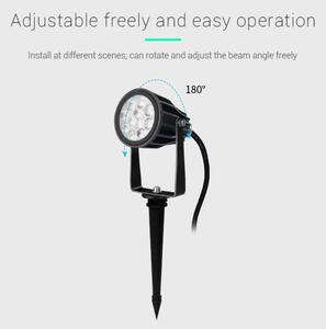 Faretto LED a Picchetto 6W RGB+CCT IP66 Sinc. Aut. WiFi - Mi-Light Colore RGB+CCT
