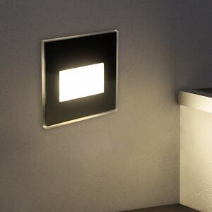 Segnapasso LED per Scatola 503 3.5W IP65 Nero - Antiabbagliamento Colore Bianco Naturale 4.200K
