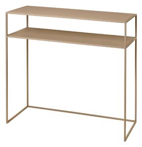 Consolle in metallo beige 35x85 cm Fera - Blomus