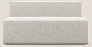 Nettuno modulo centrale maxi in morbido tessuto bouclè T07 bianco