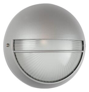 Plafoniera da Esterno E27 Grigia IP54 Ø258mm mod. Palpebra Colore Grigio