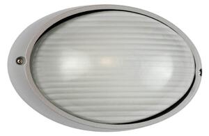Plafoniera E27 IP54 Grigia 214x142mm Colore Grigio