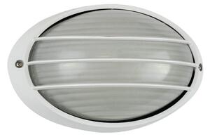 Plafoniera E27 IP54 Bianca 214x142mm Colore Bianco
