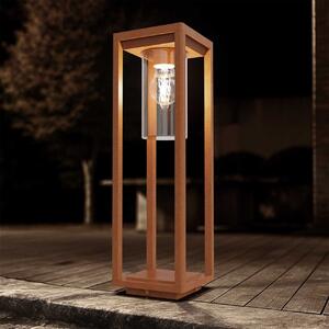 Paletto Lanterna CORTEN 50cm E27 - SERIE VIMO -