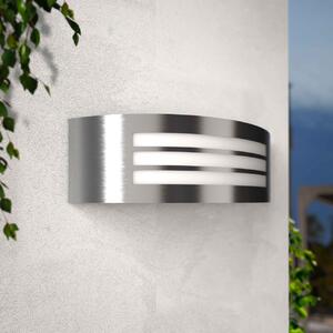 Applique Policarbonato e Acciaio INOX 1 x E27